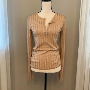 New Iisli wool sweater with beads sequins size S